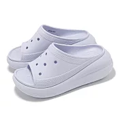Crocs 洞洞鞋 Crush Slide 男鞋 女鞋 夢境藍 經典泡芙厚底 涼拖鞋 拖鞋 卡駱馳 2087315AF 24cm DREAM SCAPE