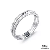 【點睛品】全18K 愛情密語 邱位元之羽 18K金戒指(男戒) 港圍21