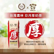【迷克控X臺灣農林】日月厚奶茶250ml*12入/箱(2箱組、24入)