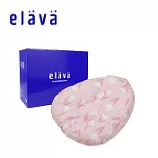 Elava 韓國 多功能甜甜圈互動枕 枕芯+枕套+彩盒 - 莫代爾款 -  粉紅皇后