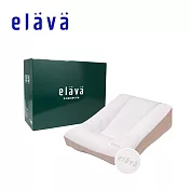 Elava - 韓國 多功能記憶吐司枕 枕芯+枕套+彩盒 -  暖白杏