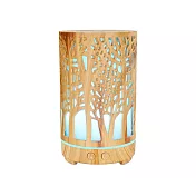 Besthot  木紋超聲波加濕擴香水氧機 -淺木紋大樹