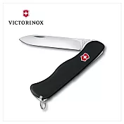 VICTORINOX 瑞士維氏 Lockblade knife 拆信刀 4用 111mm 黑 0.8413.3