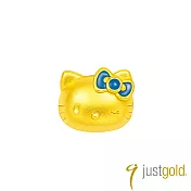 【Just Gold 鎮金店】Hello Kitty 50週年 黃金串珠(眨眼)