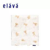 Elava 韓國 純棉包巾/蓋毯 106x106cm 俏皮兔