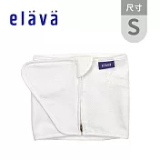 Elava 韓國 嬰兒安撫包巾/肚圍 純棉款 - 珍珠白 S