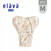 Elava 韓國 嬰兒包屁式安撫包巾(附舒眠墊) - 沁涼款 - 俏皮兔 M