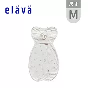 Elava 韓國 嬰兒全包覆安撫包巾(附舒眠墊) - 純棉款 - 兔子迷宮 M