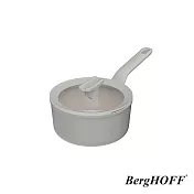 【BergHOFF貝高福】Balance單柄含蓋湯鍋18cm(BHBL-S18-MM) 月霧灰