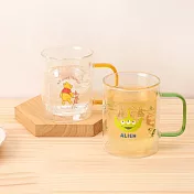 迪士尼耐熱玻璃杯(300ml) -小熊維尼散步