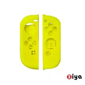 [ZIYA] NINTENDO 任天堂 Switch Joy-Con 手把矽膠保護套 弧形幻彩派對款 螢光黃+螢光黃