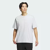 ADIDAS ST FL GFX TEE 男短袖上衣-淺藍-IT3926 L 藍色