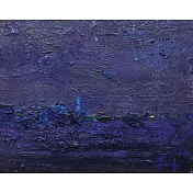 【玲廊滿藝】王柏翔-躁動的夜14x17.5cm