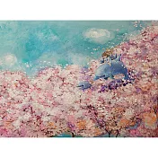 【玲廊滿藝】袁夢-櫻花海的芬芳   Aromatic Sea of Sakura60x80cm