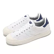 New Balance 休閒鞋 BB100 男鞋 女鞋 白 藍 帆布 復古 緩衝 情侶鞋 NB BB100OG-D 25.5cm WHITE/BLUE