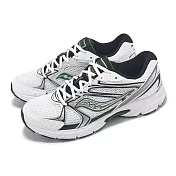 Saucony 休閒鞋 Ride Millennium 男鞋 女鞋 白 銀 綠 拼接 復古 Y2K 情侶鞋 索康尼 S7081211