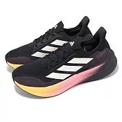 adidas 慢跑鞋 Ultraboost 5X 男鞋 女鞋 黑 粉橘 襪套 緩衝 運動鞋 愛迪達 JI1332 30.5cm BLACK/PINK