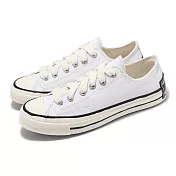 Converse 休閒鞋 Chuck 70 Low 男鞋 女鞋 白 1970 奶油底 帆布鞋 情侶鞋 A08525C 24cm WHITE/BLACK