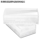 18650 電池專用防潮盒儲存盒(2個入)可裝4顆18650