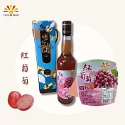 【亞源泉】喝好醋系列嚴選水果醋禮盒 紅葡萄醋 600ml 1瓶組
