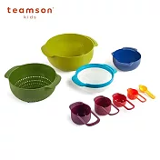 【Teamson】Joseph Joseph 兒童模擬量杯打蛋盆瀝籃9件組