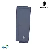 BLACKYAK AQUAX BASIC涼感袖套 L 深灰藍