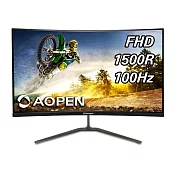 AOPEN 27HC5R H 27型曲面螢幕(FHD,100Hz,1ms,喇叭,VA,HDMI,VGA)