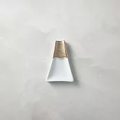 石丸波佐見燒 - 瓷器手作筷架 - -富士融雪豆皿 - 金