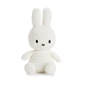 BON TON TOYS Miffy米菲兔ECO燈芯絨填充玩偶-33cm (白)