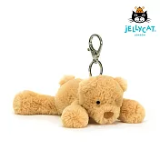 英國 JELLYCAT 鑰匙圈/吊飾 Smudge Bear Bag Charm 史瑪吉小熊