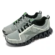 Reebok 越野跑鞋 Zigwild TR 6 男鞋 綠 黑 緩衝 透氣 戶外 運動鞋 100033409