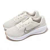 Nike 慢跑鞋 Wmns Downshifter 13 女鞋 米白 綠 基本款 運動鞋 FD6476-010