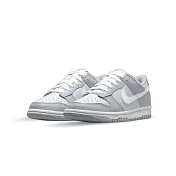 Nike Dunk Low Grey White 雲霧灰 GS 大童 休閒鞋 低筒 DH9765-001 23.5寬楦 雲霧灰