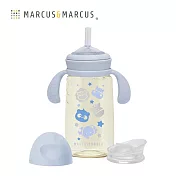 【MARCUS＆MARCUS】PPSU 2合1訓練水杯套組300ml-藍