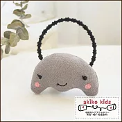 【akiko kids】微笑小水母造型兒童髮圈 -灰色
