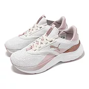 Puma 慢跑鞋 Softride Mayve Wns 女鞋 白 粉 緩衝 襪套 針織 運動鞋  31016003 23.5cm WHITE/PINK