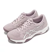 Asics 排球鞋 GEL-Rocket 11 女鞋 玫瑰 白 抓地 室內運動 羽排鞋 亞瑟士 1072A093700