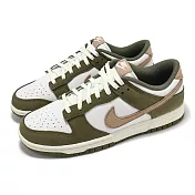 Nike 休閒鞋 Dunk Low Retro PRM 男鞋 女鞋 橄欖綠 奶茶 FQ8250-200