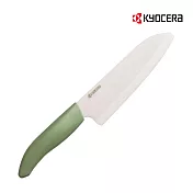 【KYOCERA】日本京瓷彩色陶瓷刀系列16cm 多色任選(原廠總代理) 植物綠