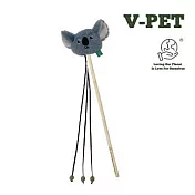 【貓咪發聲玩具】貓薄荷球逗貓棒- V-PET（貓） QQ無尾熊