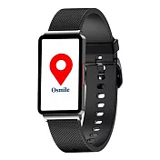 Osmile ECG400S 心率 壓力 血氧 智慧健康管理手錶 時尚黑