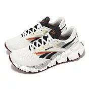 Reebok 慢跑鞋 Floatzig 1 男鞋 白 黑 緩衝 支撐 運動鞋 100206726 30cm CHALK/BLACK/GREY