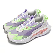 Puma 休閒鞋 Spina Nitro Wns 女鞋 紫 綠 粉紅 氮氣中底 運動鞋 39248002 23.5cm PURPLE/GREEN