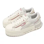 Puma 休閒鞋 Mayze Crashed PRM Wns 女鞋 米白 粉 厚底 拼接 39307003