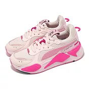 Puma 休閒鞋 RS-X Soft Wns 女鞋 粉 緩衝 拼接 麂皮 復古 39377205