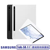 SAMSUNG 三星 Galaxy Tab S8 原廠書寫兩用保護殼 X700/X706 黑色