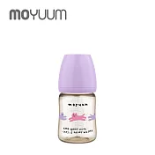 MOYUUM 韓國 PPSU 寬口奶瓶 170ml (0m+) - 貓咪夢境(葡萄紫)