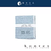 【日本愛媛 KONTEX】MOKU LINEN 輕薄速乾棉麻吸水拭巾 S (湖水藍) | 鈴木太太公司貨