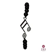 BILLY KING 貝麗晶 【音符系列-31】(BK1118) 16分音符黑瑪瑙手鍊