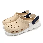 Crocs 洞洞鞋 Duet Max II Clog 男鞋 女鞋 暖卡其 蝸輪克駱格 魔鬼氈 情侶鞋 卡駱馳 2087762DS